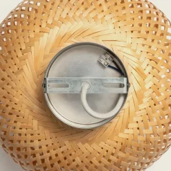 Shop Rustykalna, pleciona lampa sufitowa ABR-PL-BH-MINI-E27 BOHO| Kaja Żyrandole Nowoczesne