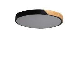 Sklep Kaja Rustykalny plafon LED do sypialni ⌀50cm ABR-PLOG-C-40W LAGIO | Kaja