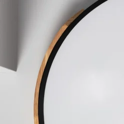 Sklep Kaja Rustykalny plafon LED do sypialni ⌀50cm ABR-PLOG-C-40W LAGIO | Kaja