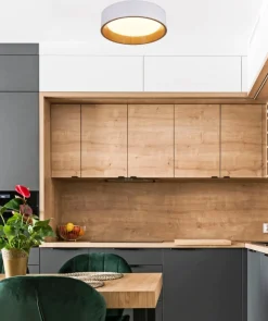 Sklep Kaja Rustykalny plafon z imitacją drewna 14-24107 LAZIO | Kaja Oświetlenie