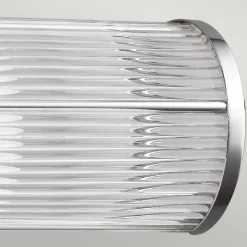 Sklep Kaja Ryflowany kinkiet ścienny, podwójny FE-PAULSON2 z serii PAULSON