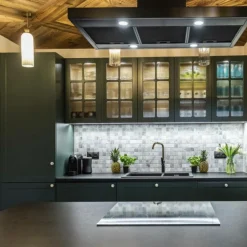 Clearance Smukła, bursztynowa lampa wisząca LP-939/1P AMBER z serii PIEGA | Kaja Żyrandole Nowoczesne