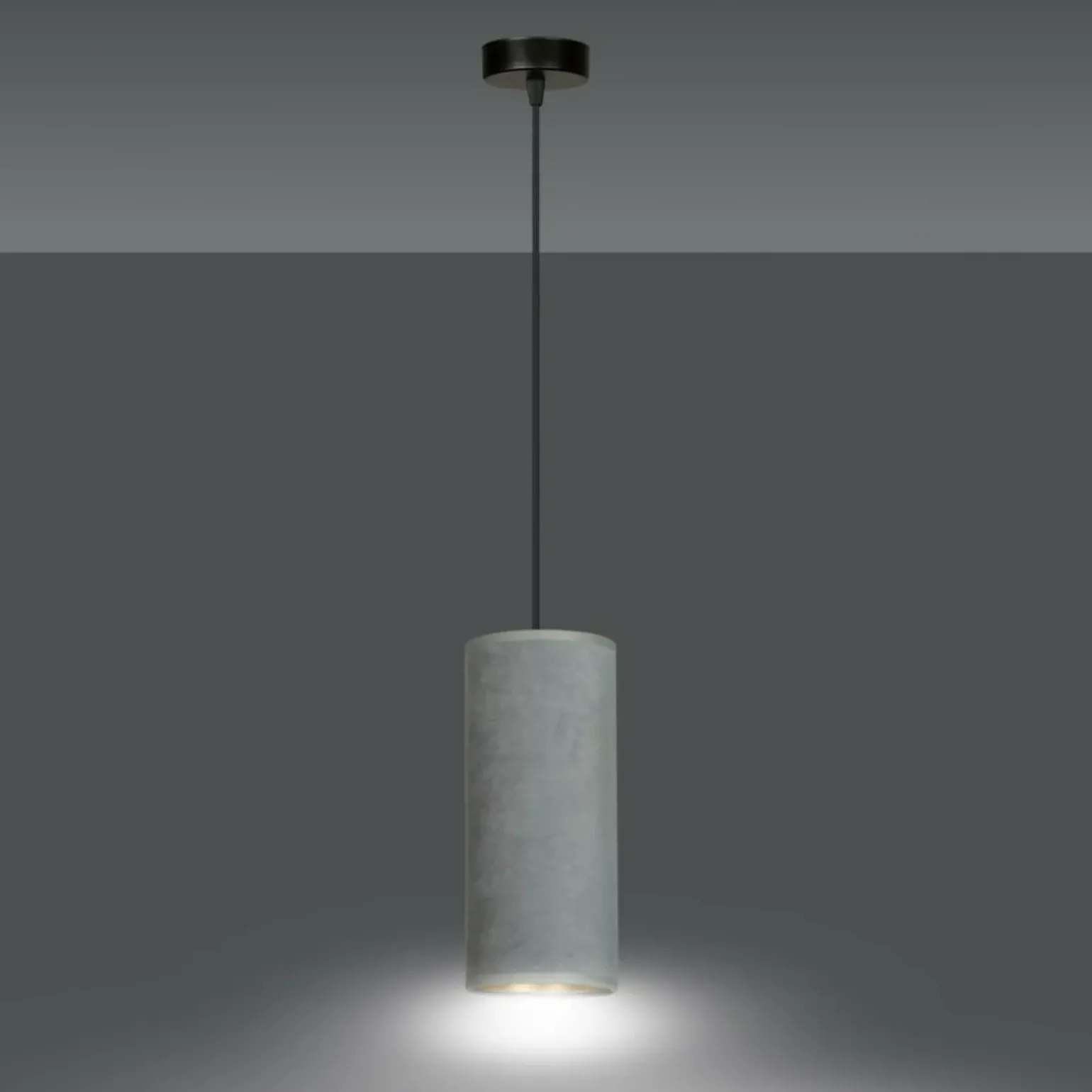 Outlet Smukła lampa wisząca idealna do sypialni 1060/1 BENTE | Kaja Żyrandole Nowoczesne