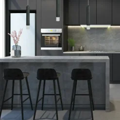 Store Smukła lampa wisząca z dekoracyjnym zakończeniem ML8877 TUBI | Kaja Żyrandole Nowoczesne