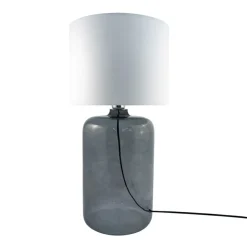 Sklep Kaja Smukła lampka stołowa z białym abażurem 5509WH AMARSA | Kaja