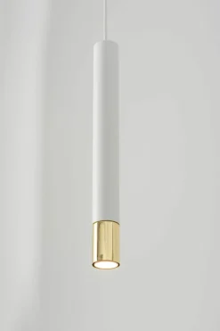 Outlet Smukła tuba wisząca z punktowym światłem SIG 33386 z serii SOPEL GRAND Żyrandole Nowoczesne