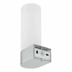 Sklep Kaja Smukły, biało-srebrny kinkiet do łazienki 10723 NATALIE | Kaja