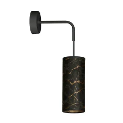 Sklep Kaja Smukły kinkiet z ozdobnym abażurem 1056/K1 KARLI | Kaja Oświetlenie