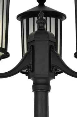 Sklep Kaja Solidna lampa ogrodowa, latarnia na trzy żarówki K-8213 z serii DETROIT