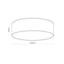 Sklep Kaja Słomkowy plafon w stylu eco, do sypialni TK 4729 z serii LIBERIA