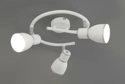 Sklep Kaja Spiralna lampa sufitowa z reflektorkami 98-63380 FIDO | Kaja