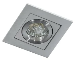 Sklep Kaja Srebrna, kwadratowa oprawa podtynkowa do holu AZ0795 PACO | Kaja