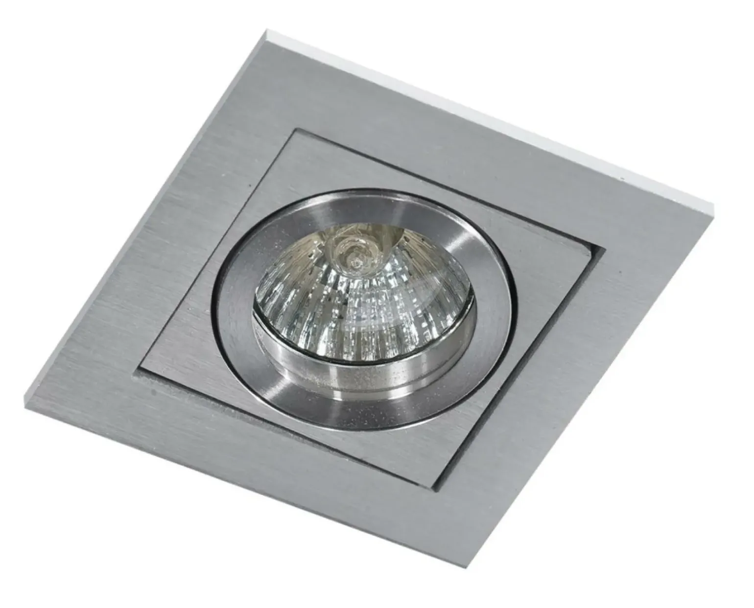 Sklep Kaja Srebrna, kwadratowa oprawa podtynkowa do holu AZ0795 PACO | Kaja