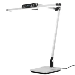 Sklep Kaja Srebrna lampa biurkowa, kreślarska, LED K-BL1321 z serii ARES