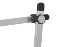 Sklep Kaja Srebrna lampa biurkowa, kreślarska, LED K-BL1321 z serii ARES