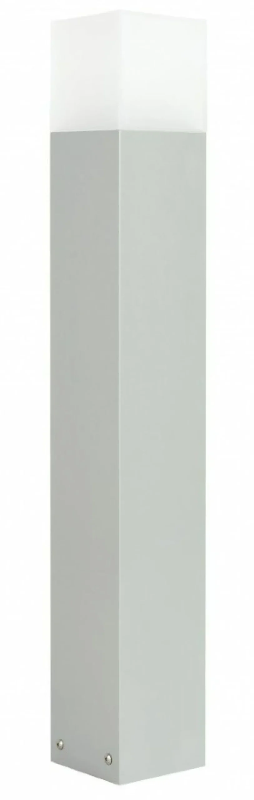 Sklep Kaja Srebrna lampa ogrodowa, wysokość 70cm CB-MAX 700 AL z serii CUBE MAX | Kaja Oświ