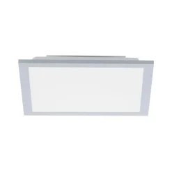 Shop Srebrna lampa sufitowa LED - kwadrat 14750-21 z serii FLAT | Kaja Żyrandole Nowoczesne