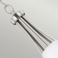 Fashion Srebrna lampa wisząca na 5 żarówek FE-VINTNER5 z serii VINTNER Żyrandole Nowoczesne