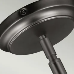 Sklep Kaja Srebrna lampa wisząca, pojedyncza FE-HOBSON-P-M-SN z serii HOBSON