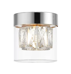 Sklep Kaja Srebrna oprawa z kryształkiem C0389-01A-F4AC GEM| Kaja Oświetlenie