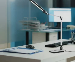 Sklep Kaja Srebrna, regulowana lampka biurkowa K-BL1121 z serii RICO