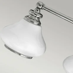 Sklep Kaja Srebrny kinkiet na trzy żarówki HK-AINSLEY3-BATH z serii AINSLEY