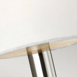 Sklep Kaja Srebrny kinkiet z wąskim abażurem FE-BRIANNA1-PN z serii BRIANNA