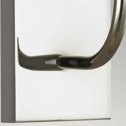 Sklep Kaja Srebrny kinkiet z wąskim abażurem FE-BRIANNA1-PN z serii BRIANNA