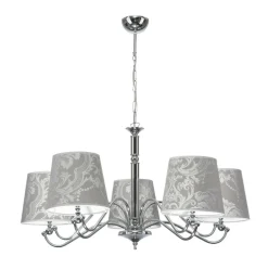 Sklep Kaja Srebrny żyrandol do eleganckiego salonu JUP 1289 VENUS | Kaja