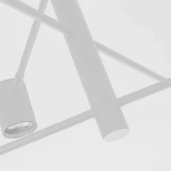 Outlet Stylowa, biała lampa z ruchomymi ramionami LP-731/6P WH z serii SNOW Żyrandole Nowoczesne