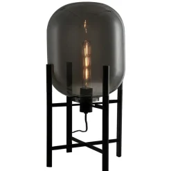 Sklep Kaja Stylowa, czarna lampka stołowa FL-82321-1A-S MAVERSA | Kaja