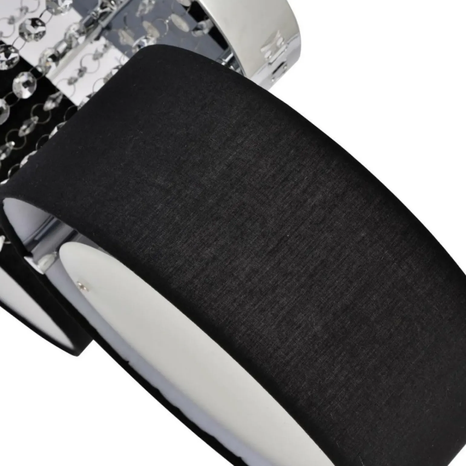 Sale Stylowa lampa do sypialni glamour LP-991/3C BK GAMBELA | Kaja Żyrandole Nowoczesne