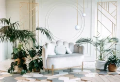 Outlet Stylowa lampa na sztywnym zwisie, idealna do sypialni 10308 KIER Żyrandole Nowoczesne