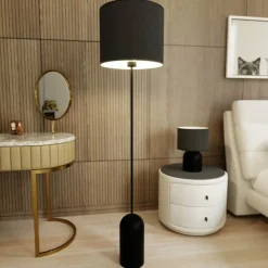 Sklep Kaja Stylowa lampa stojąca do salonu i sypialni 1322/LP1 ASPEN | Kaja