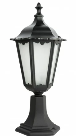 Sklep Kaja Stylowa lampa stojąca ogrodowa, czarna K 4011/1 z serii RETRO CLASSIC | Kaja Ośw