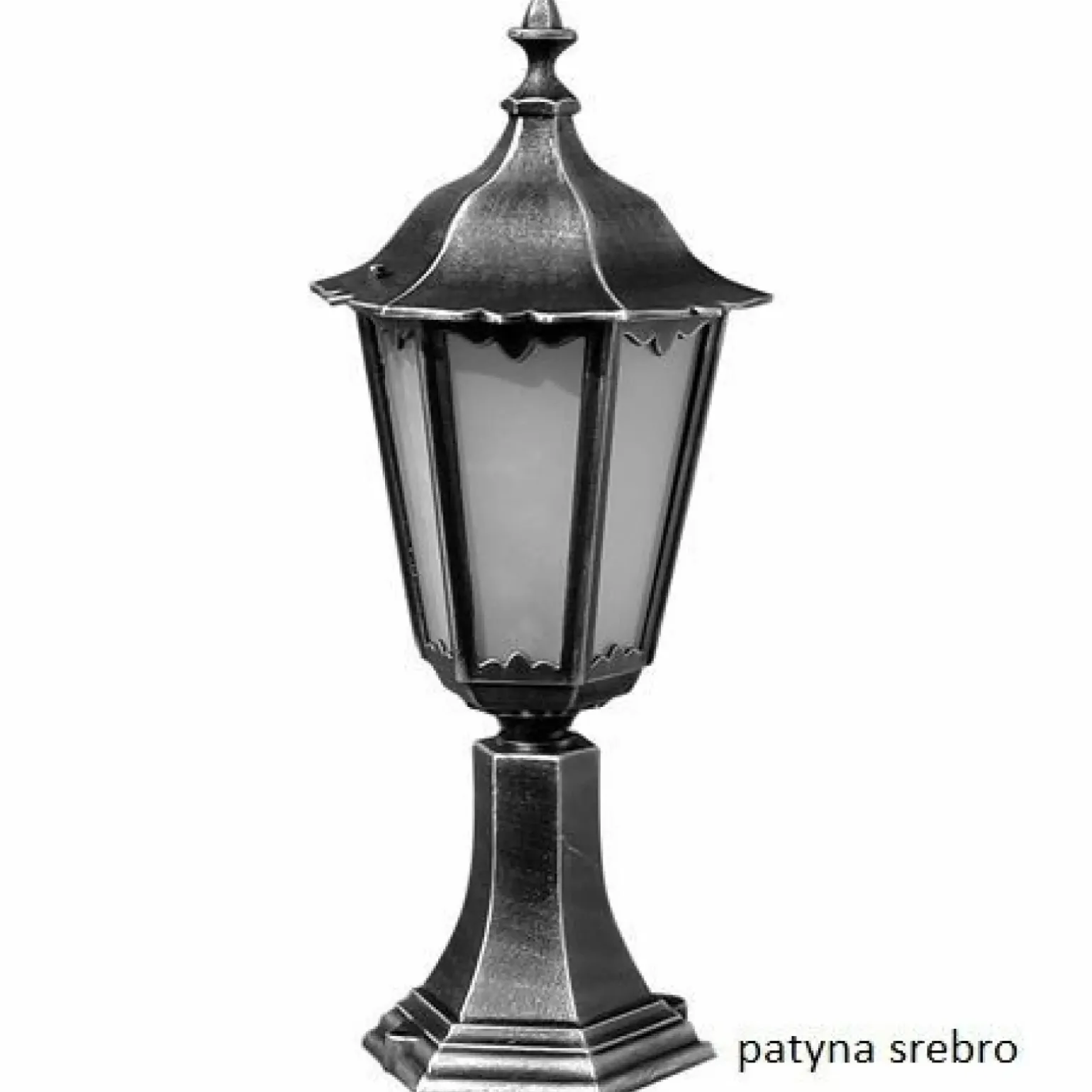 Sklep Kaja Stylowa lampa stojąca ogrodowa, czarna K 4011/1 z serii RETRO CLASSIC | Kaja Ośw