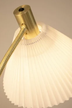 Sklep Kaja Stylowa lampa stojąca w kolorze antycznego złota 108569 z serii MIRA