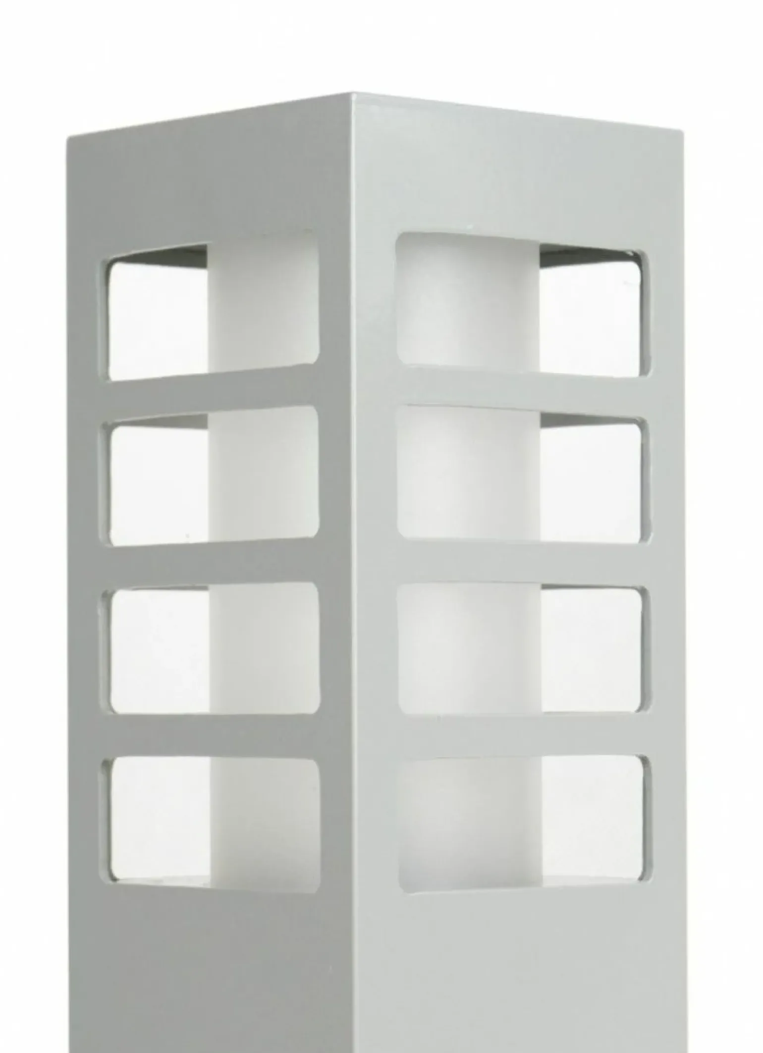 Sklep Kaja Stylowa lampa stojąca w kolorze srebra RADO III 1 AL z serii RADO III | Kaja Ośw