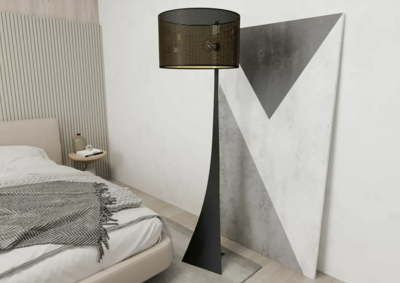 Sklep Kaja Stylowa lampa stojąca w stylu modern 1156/LP1 ESTRELLA | Kaja