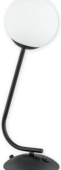 Sklep Kaja Stylowa lampa stołowa w czarnej oprawie O2908 L1 CZA| Kaja Oświetlenie