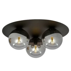 Best Sale Stylowa lampa sufitowa do loftowej sypialni 1128/3 SOLAR | Kaja Żyrandole Nowoczesne