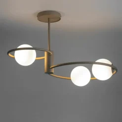 Cheap Stylowa lampa sufitowa idealna do sypialni SIG 33467 z serii AQUA Żyrandole Nowoczesne