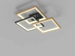 Sklep Kaja Stylowa lampa sufitowa LED do salonu WF 9022-306S MATERA | Kaja