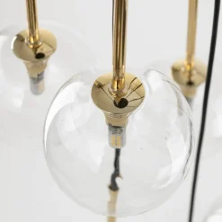 Store Stylowa lampa wisząca, 10 kulistych kloszy TK 5944 NILOS | Kaja Żyrandole Nowoczesne