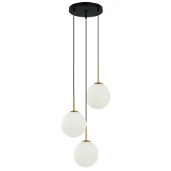 Best Sale Stylowa lampa wisząca classic modern PND-5578-3S-BRO-BK z serii DEORE Żyrandole Nowoczesne