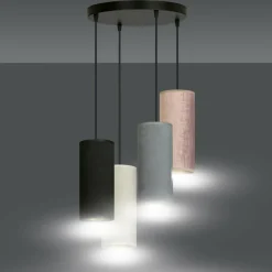 Flash Sale Stylowa lampa wisząca do salonu 1068/4PREM BENTE PREMIUM | Kaja Żyrandole Nowoczesne