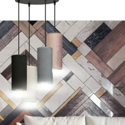 Flash Sale Stylowa lampa wisząca do salonu 1068/4PREM BENTE PREMIUM | Kaja Żyrandole Nowoczesne