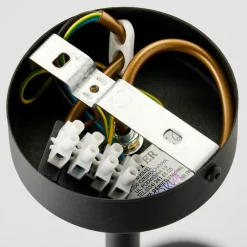 Store Stylowa lampa wisząca do sypialni JUP 1993 MO6 CZ BU MOKA | Kaja Żyrandole Nowoczesne