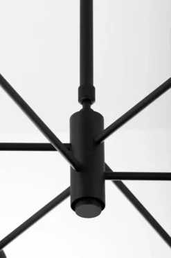 Store Stylowa lampa wisząca do sypialni JUP 1993 MO6 CZ BU MOKA | Kaja Żyrandole Nowoczesne