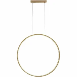 Best Sale Stylowa lampa wisząca duże koło ⌀87cm 3000K ANT 5314 AGARO | Kaja Żyrandole Nowoczesne